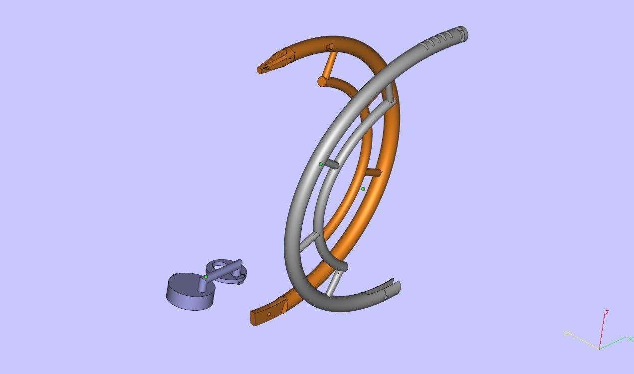 carter nail tip new without stone carite 3D print model_5