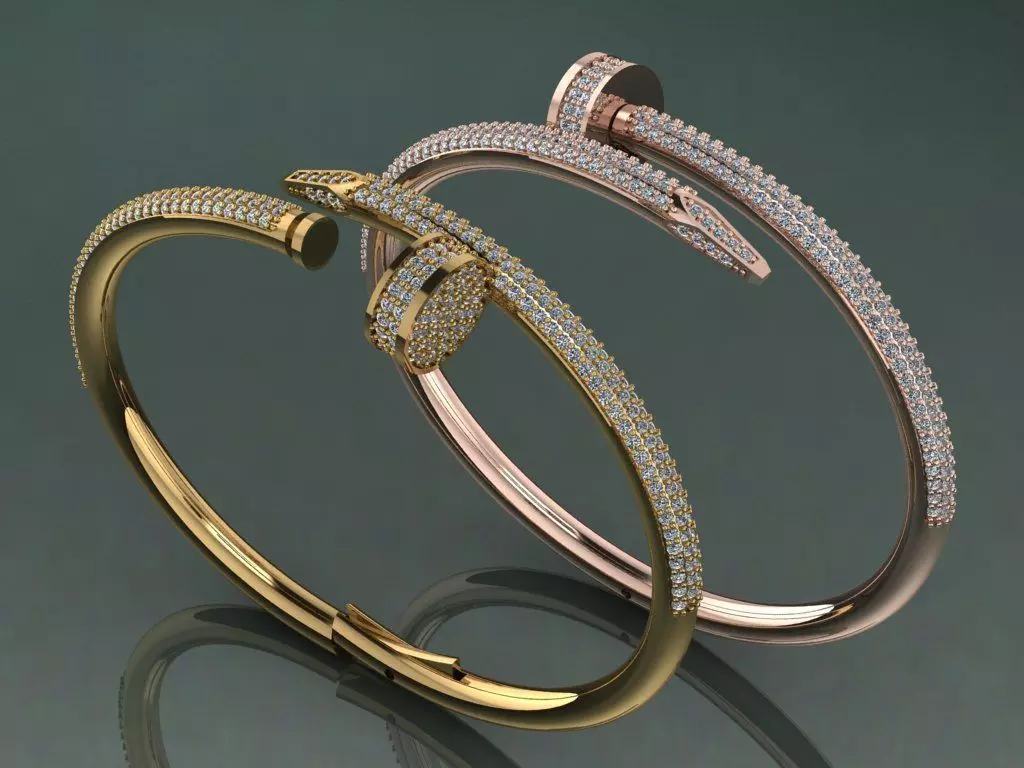 nail tip desing bracelets carter stone 3D print model_0