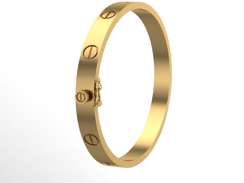new design another bracelet sump carter screw 3D print model_4