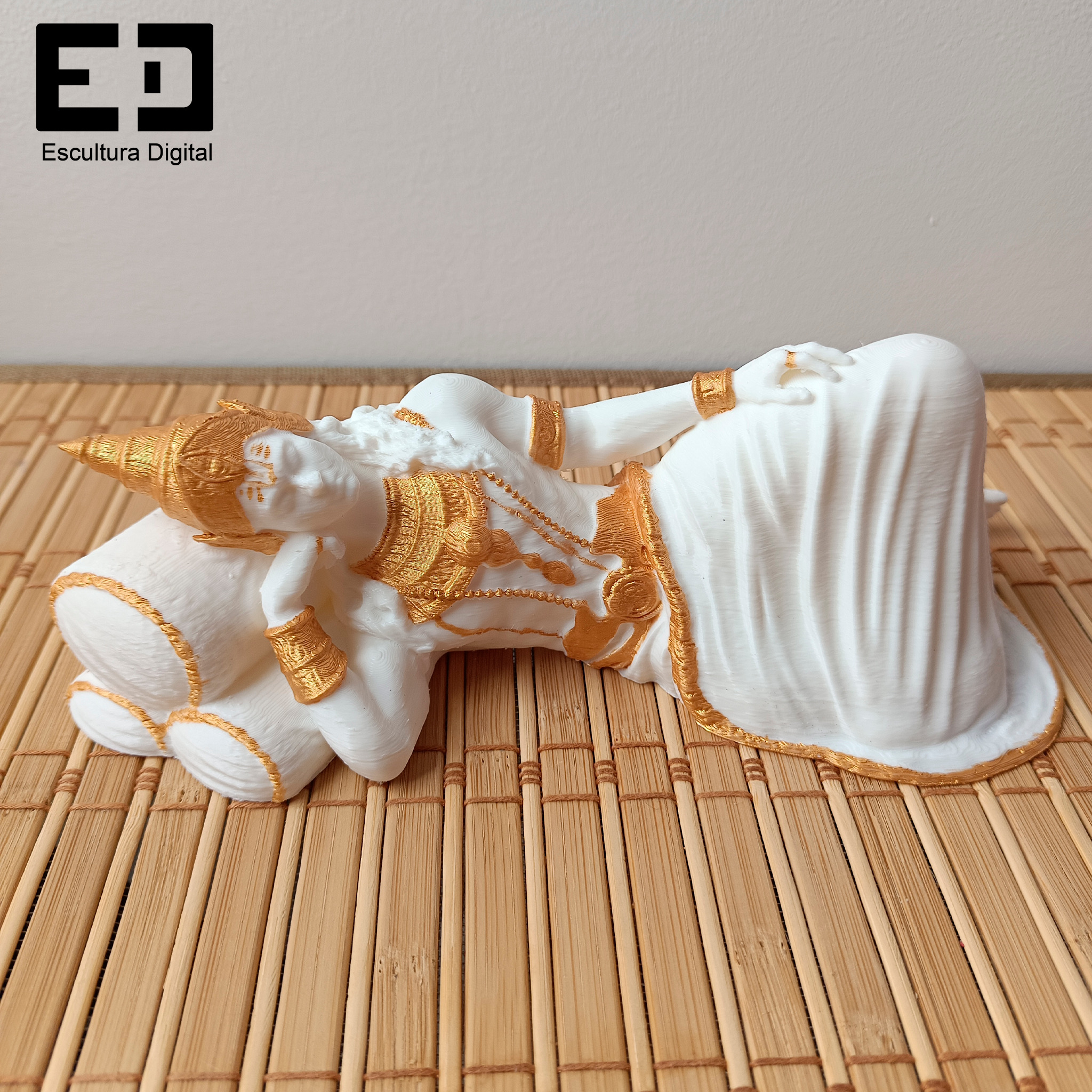 Narayan - vishnu 3D print model_5