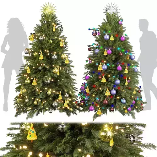 Collection plant vol 605 - Christmas - pine - Tree