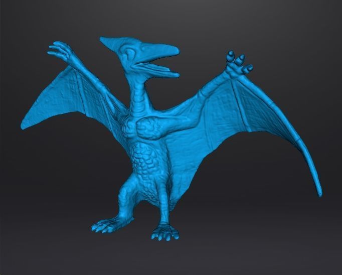 JP PTERODACTYL FIGURE MODEL ANIMAL CREATURE WILDLIFE 3D print model_10