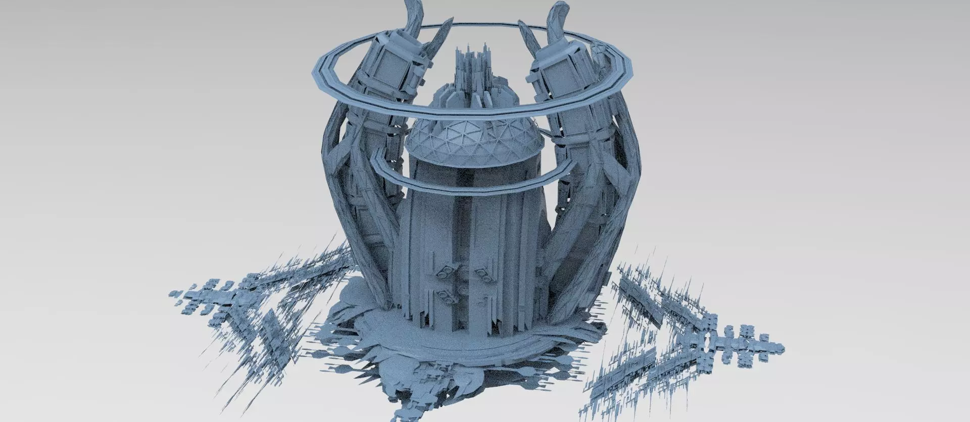 Trinity ascension tower 1 3D model
