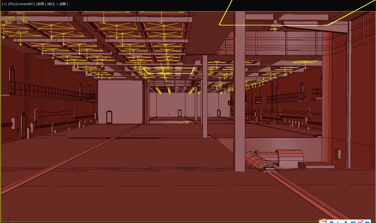 INS Vikramaditya Carrier Type 1143 Aircraft Carrier Kive Low-poly 3D model_36