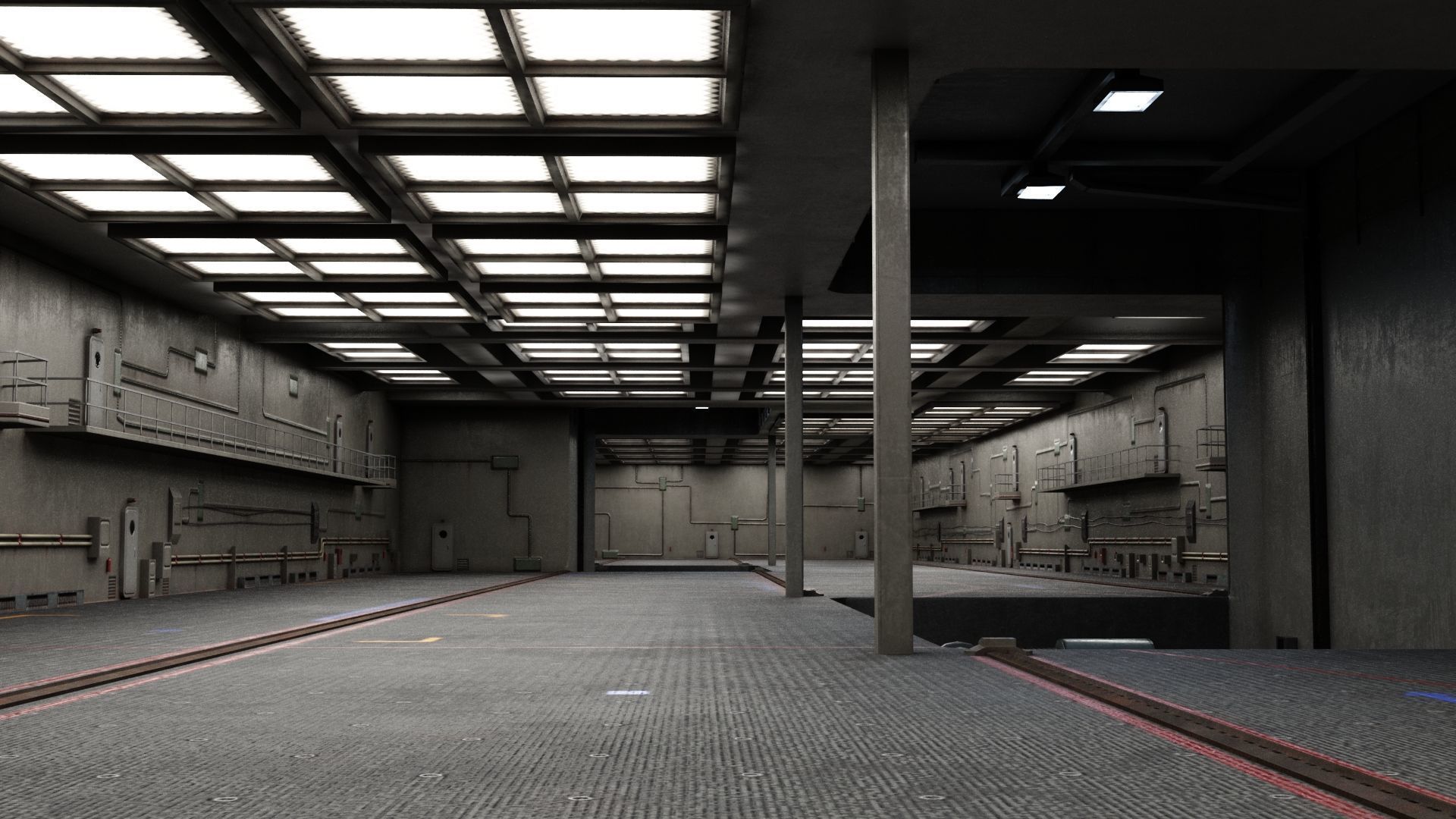 INS Vikramaditya Carrier Type 1143 Aircraft Carrier Kive Low-poly 3D model_18