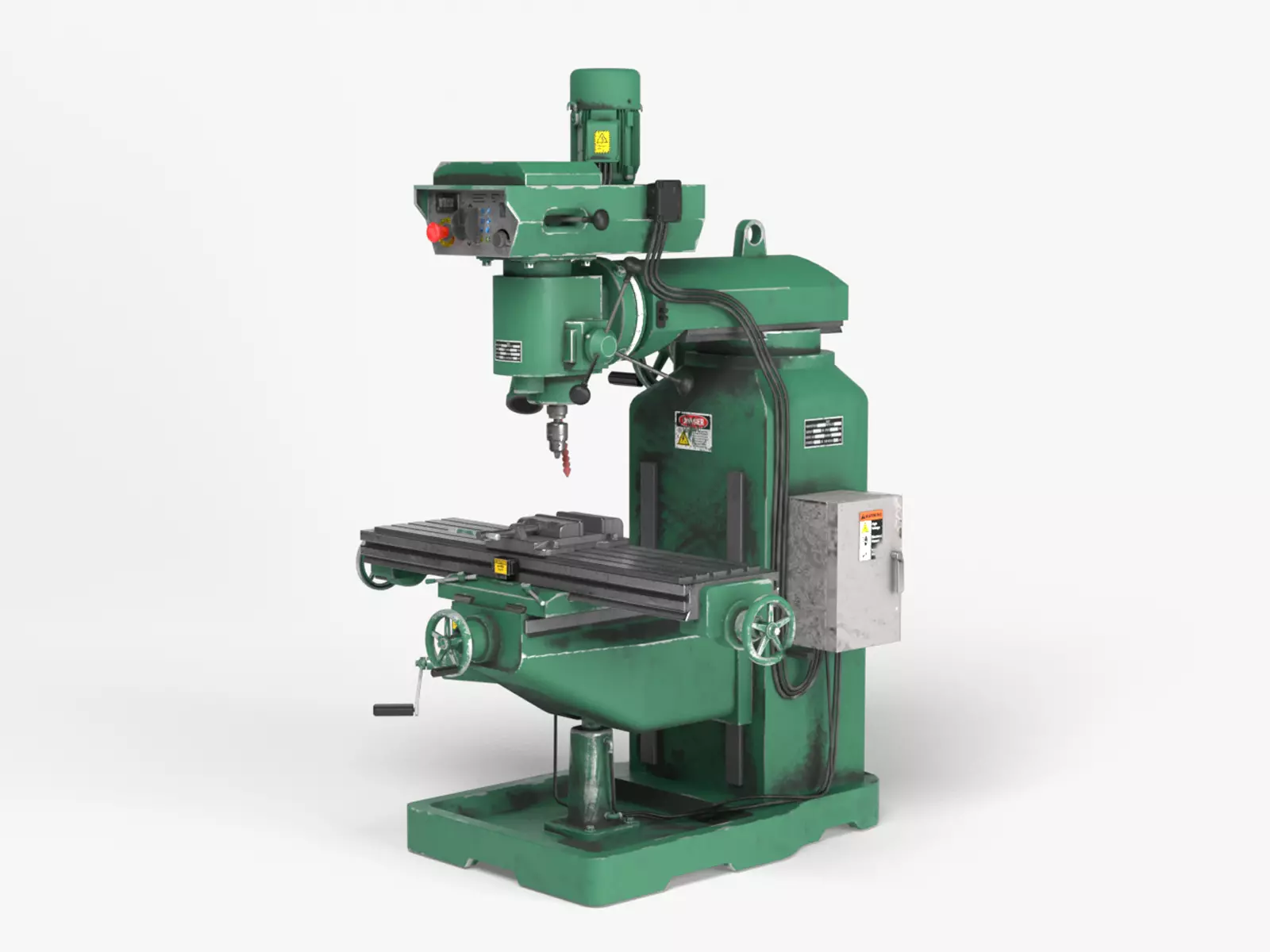 Vertical Milling 3D model_0