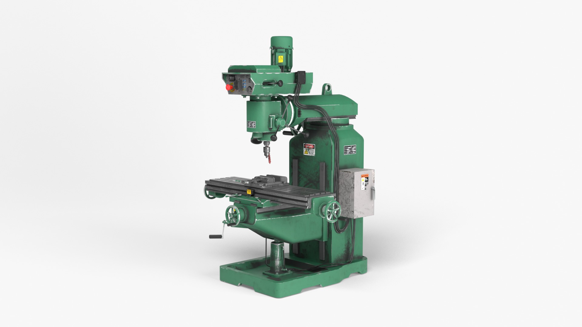 Vertical Milling 3D model_1
