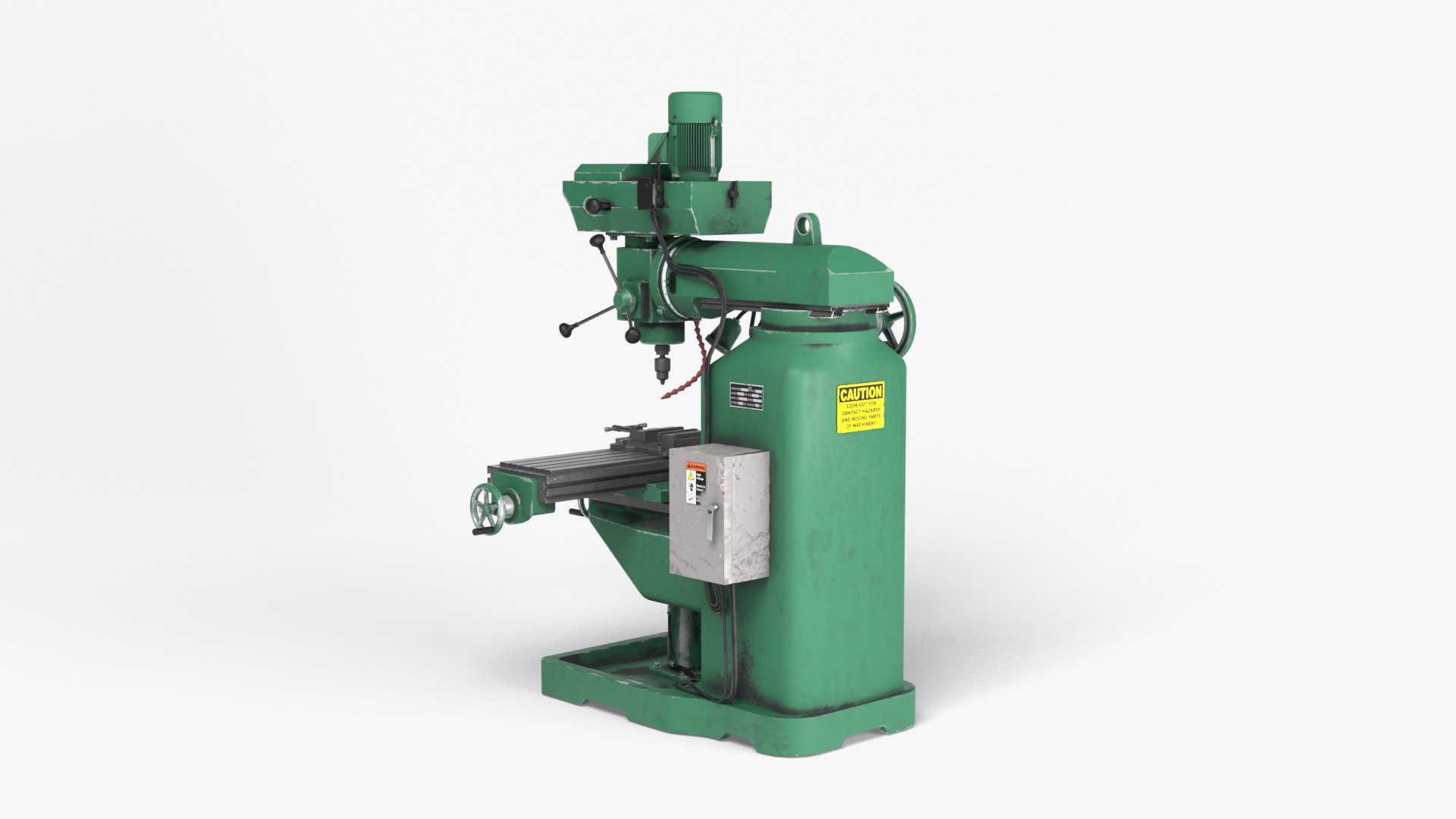 Vertical Milling 3D model_4