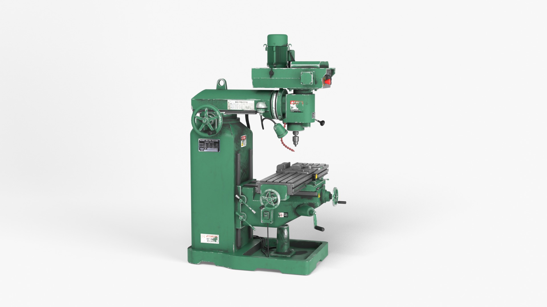 Vertical Milling 3D model_9