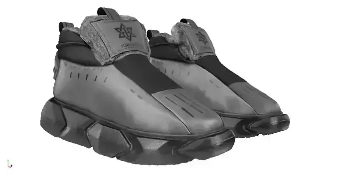 Cyperpunk techwear footwear sneaker fashion shoes