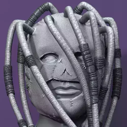 Mask 01 - Corey Taylor - Slipknot 3D print model