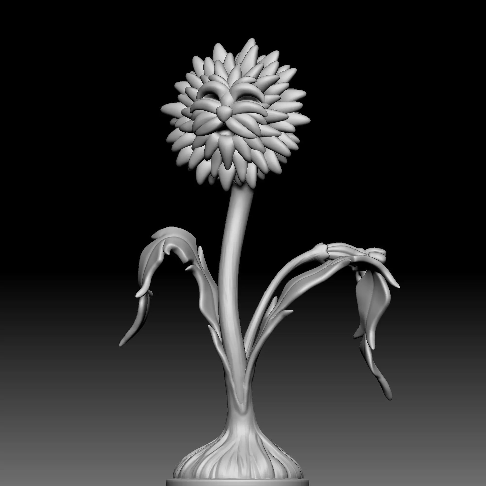 Flower - Alice in Wonderland - 030 3D print model