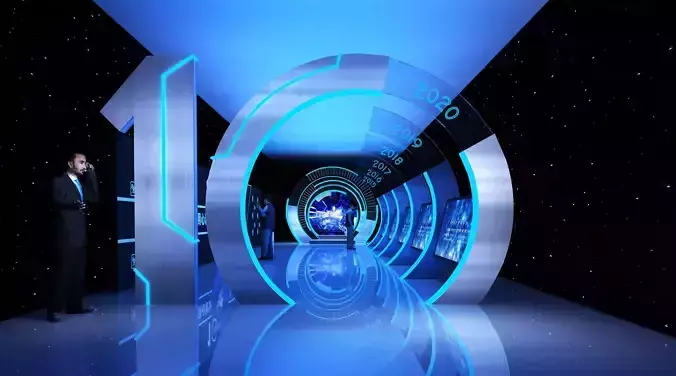 Activity scene atmosphere aisle design