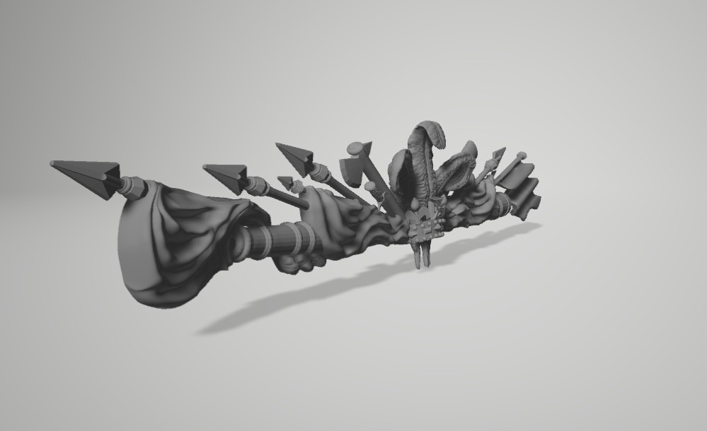 HMS VICTORY coat of arms decoration-figurehead 3D print model_5