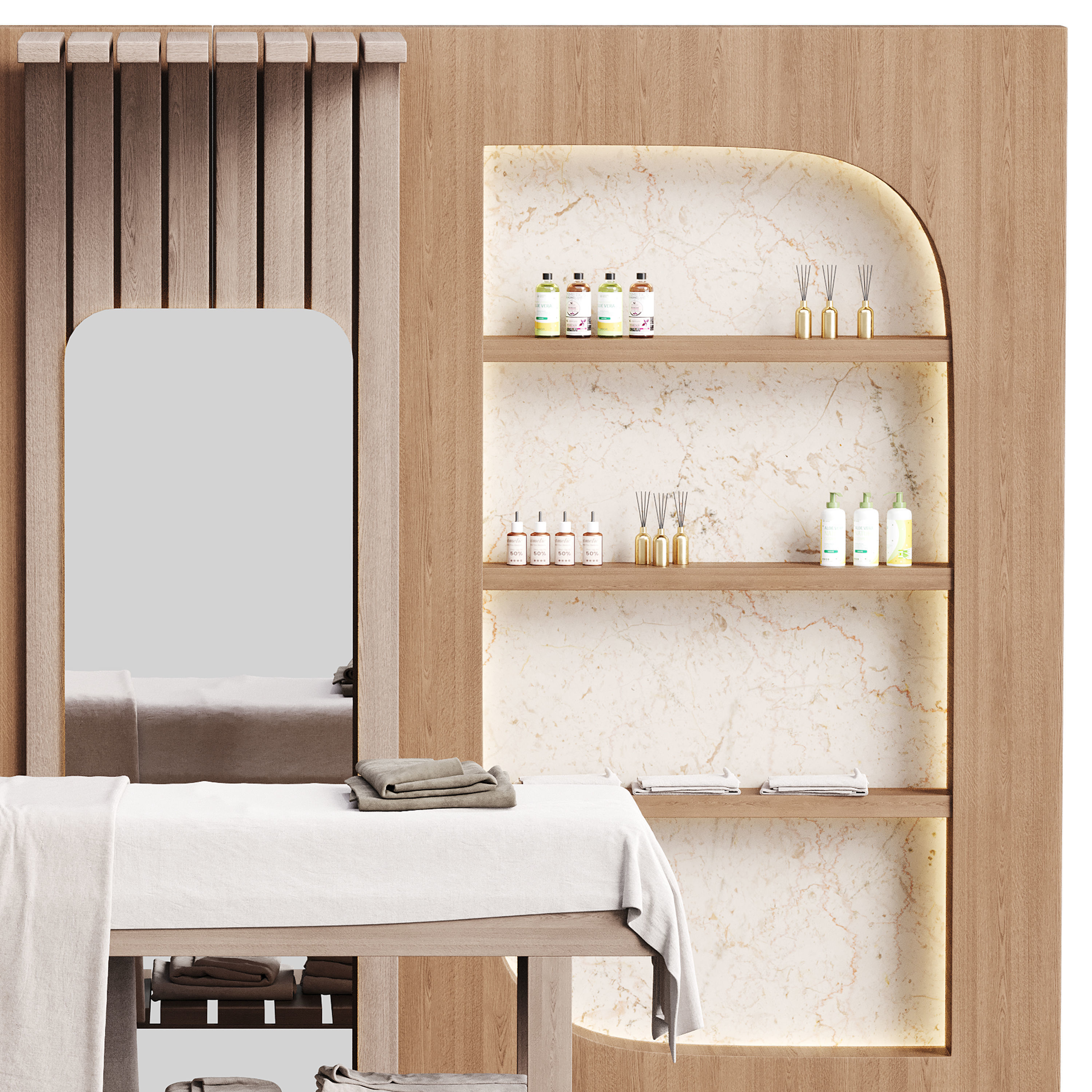 Modern spa and accessories 01 3D model_10
