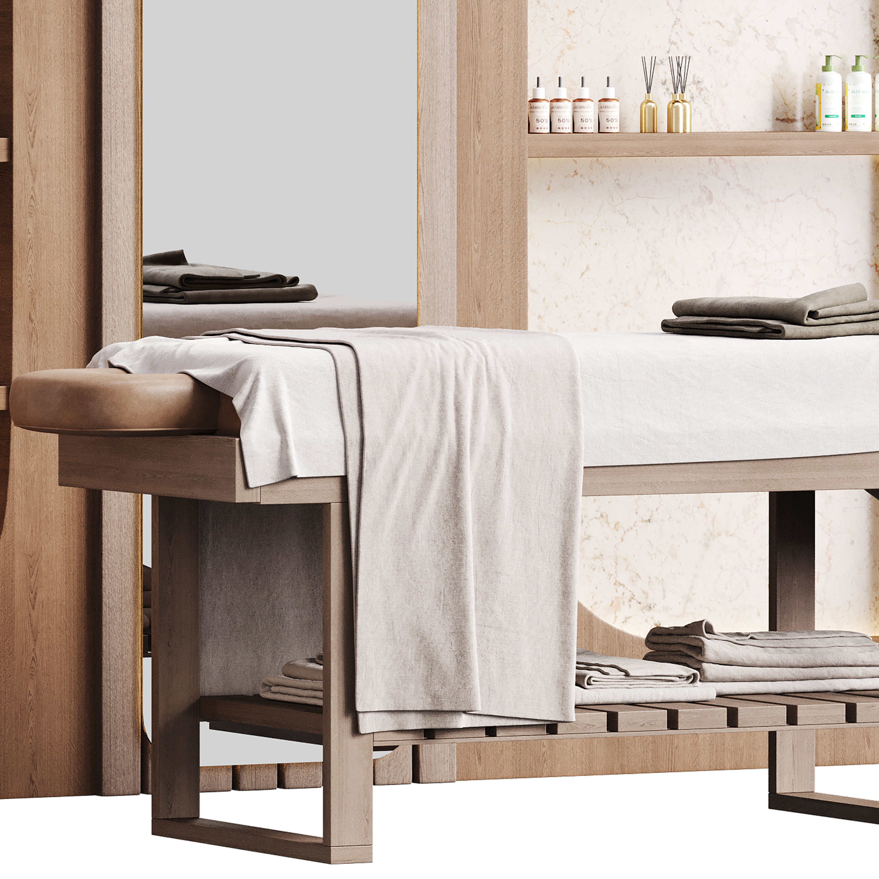 Modern spa and accessories 01 3D model_6