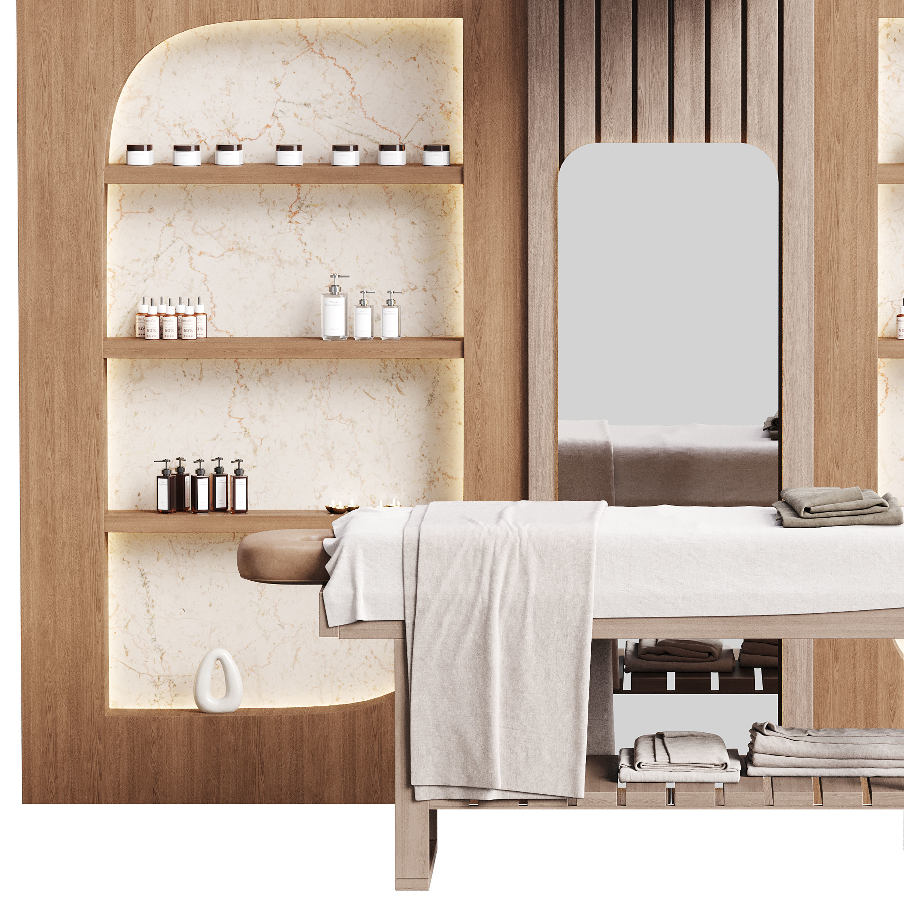 Modern spa and accessories 01 3D model_9