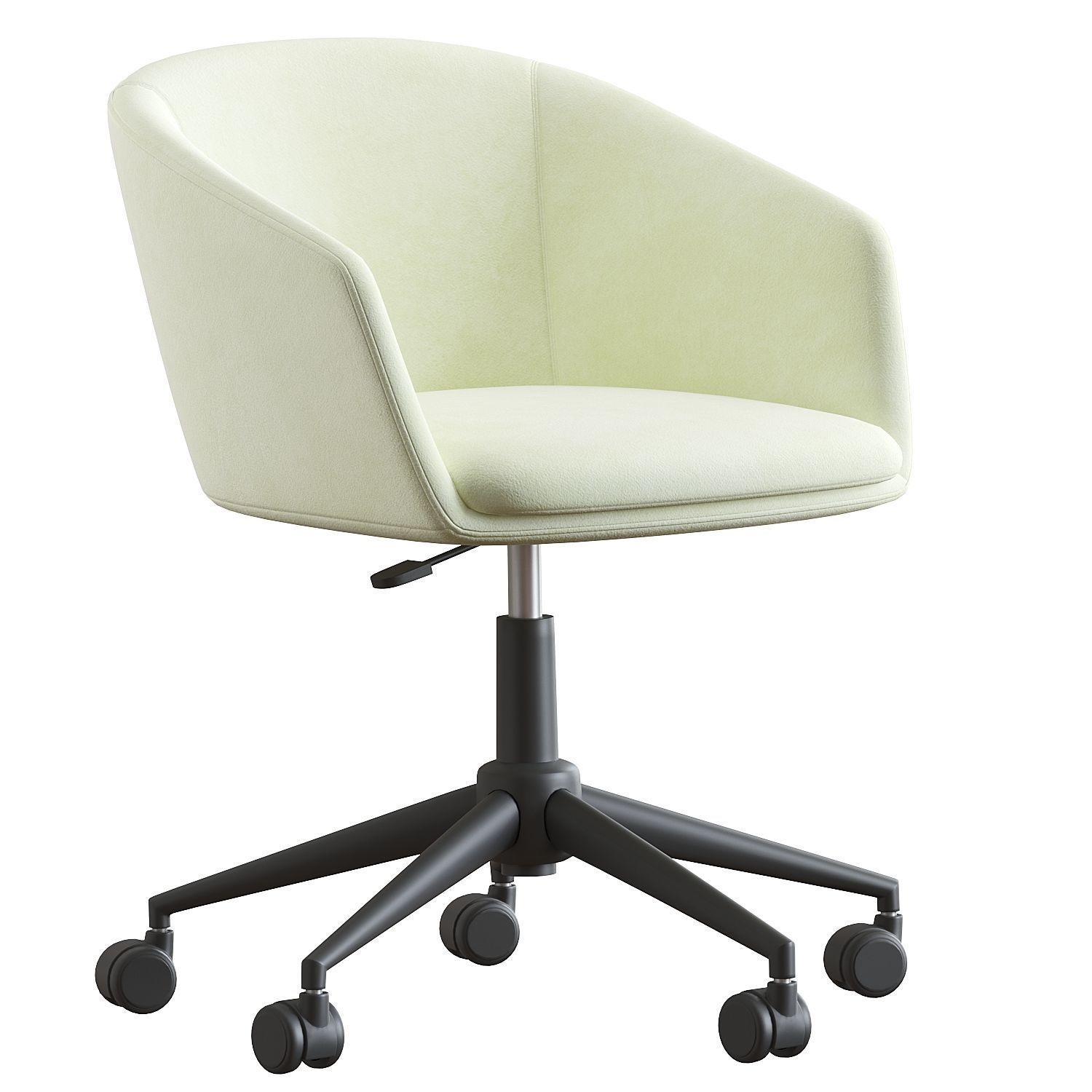 Deacon Swivel Office Chair 3D model_1