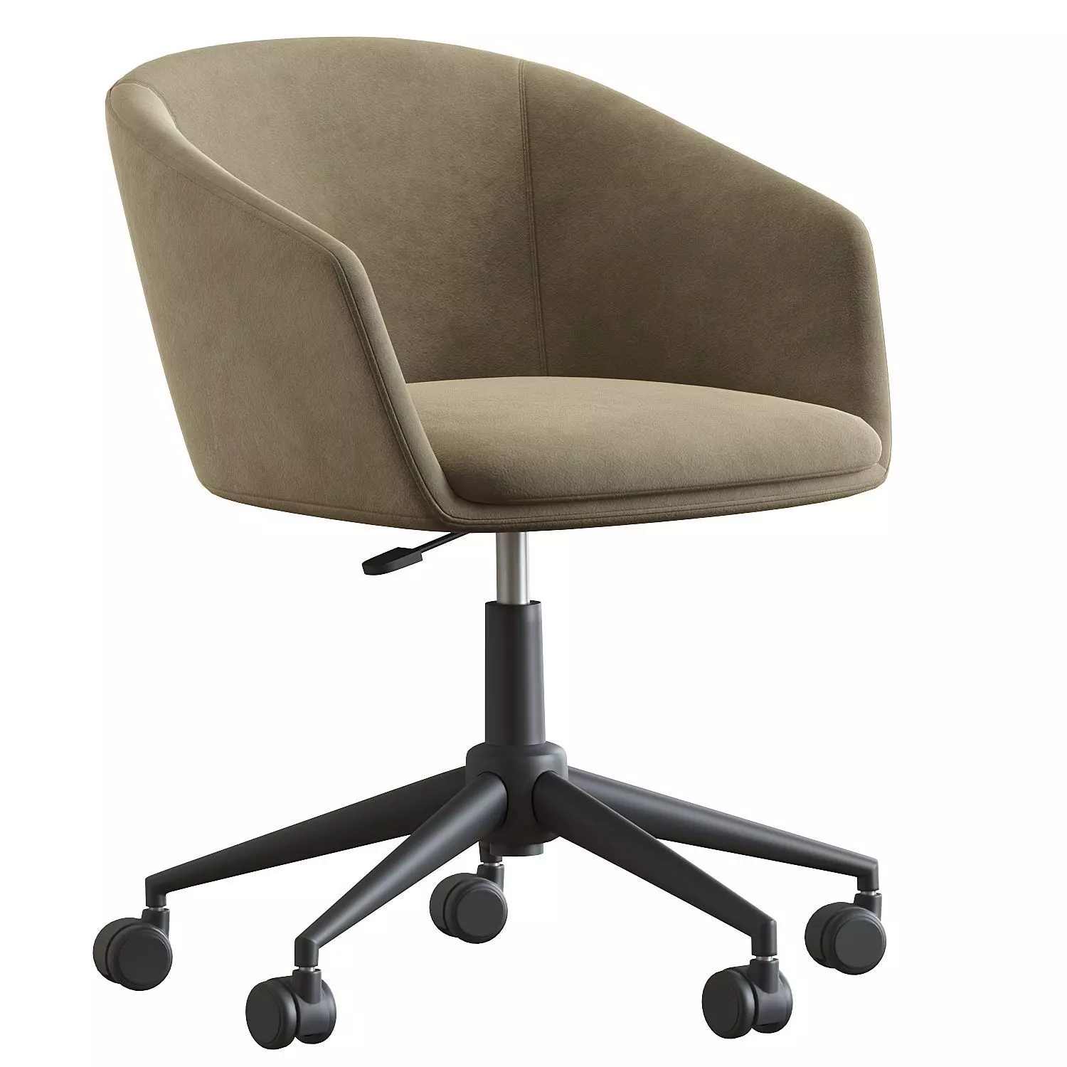 Deacon Swivel Office Chair 3D model_0