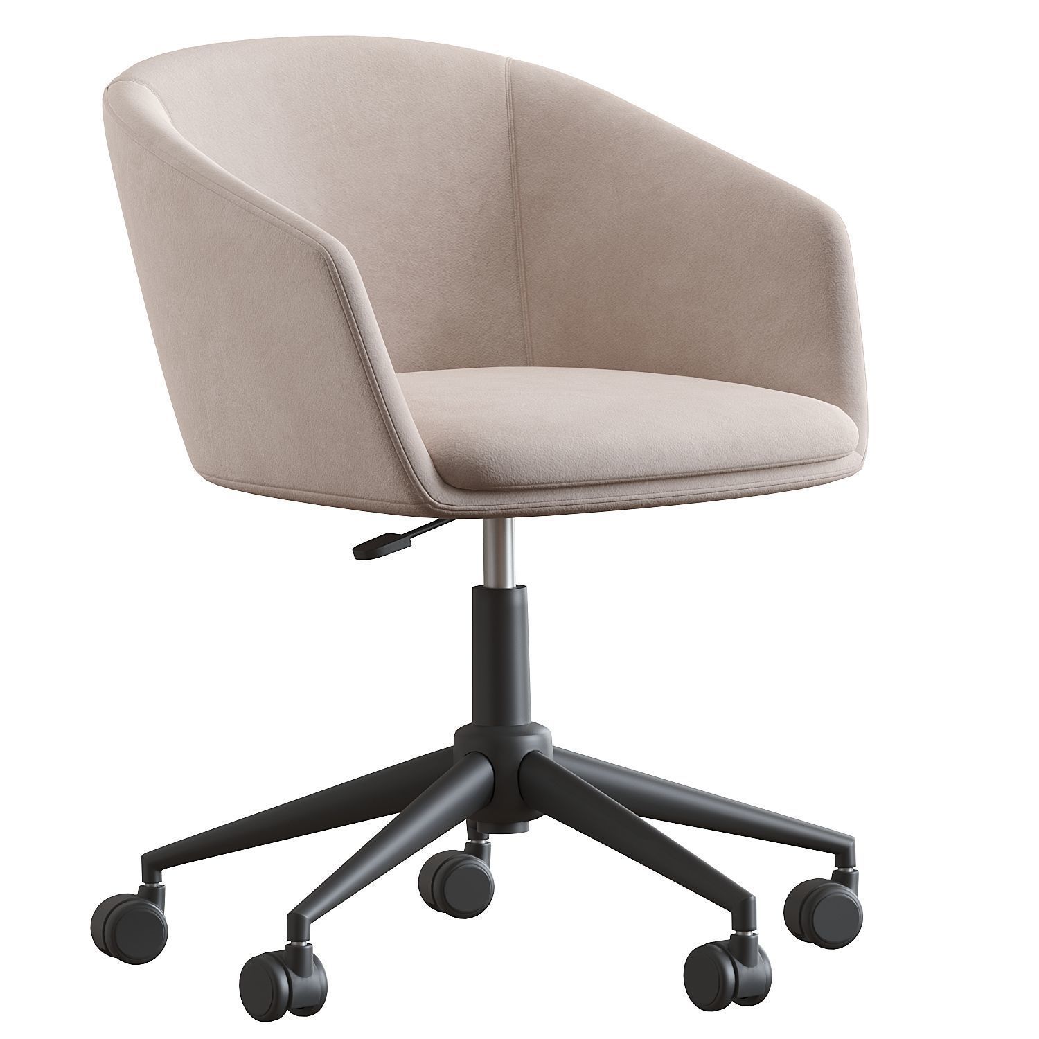 Deacon Swivel Office Chair 3D model_2