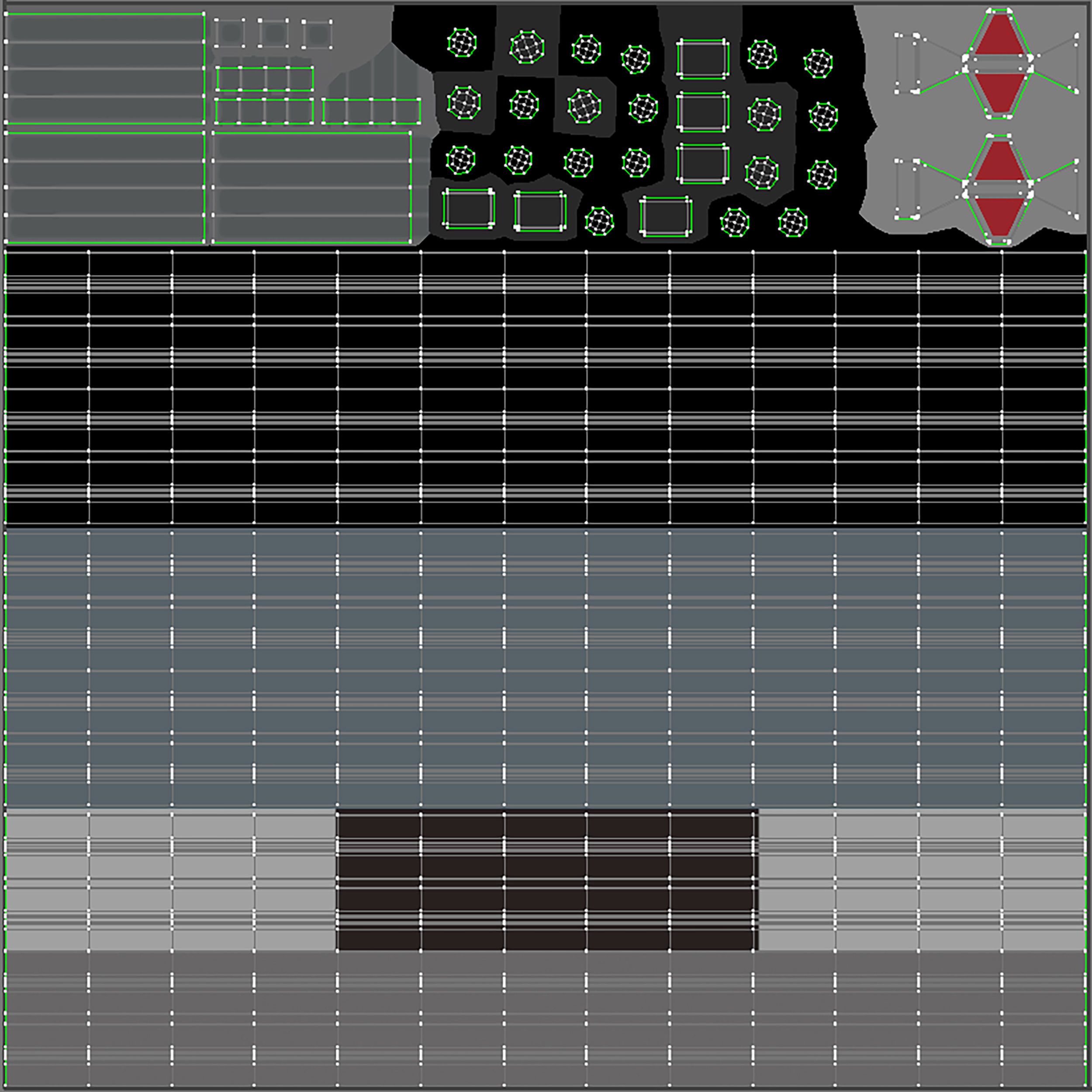 Bumper Road barrier 3D model_35