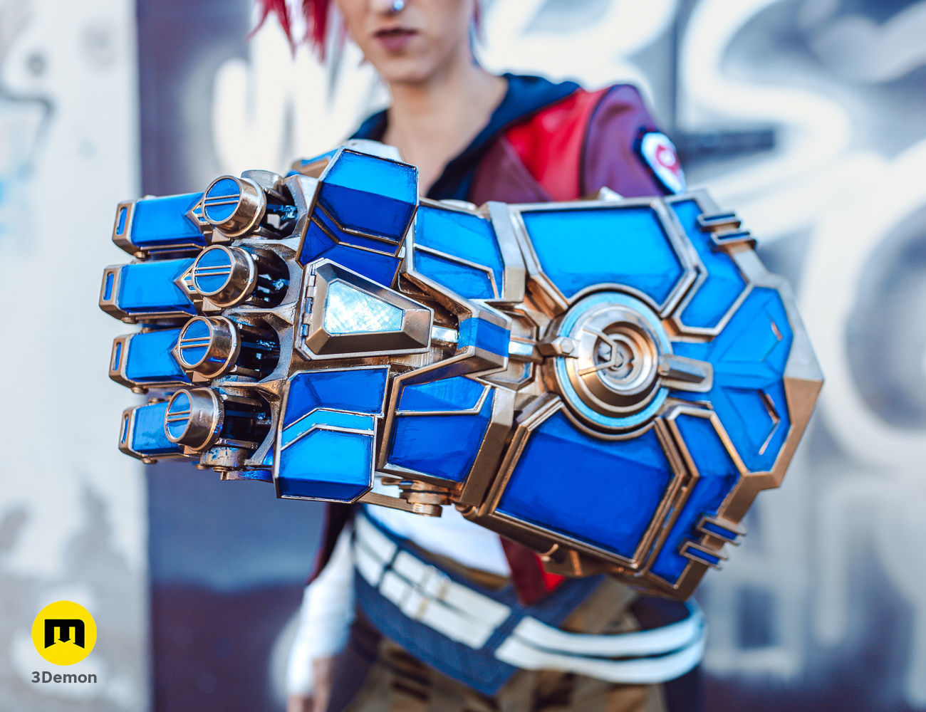 Arcane Vi Mechanical Gauntlet 3D print model_2