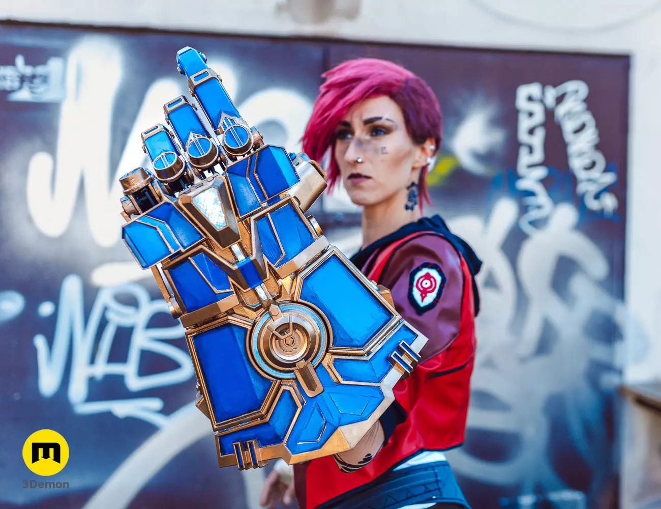 Arcane Vi Mechanical Gauntlet 3D print model_0