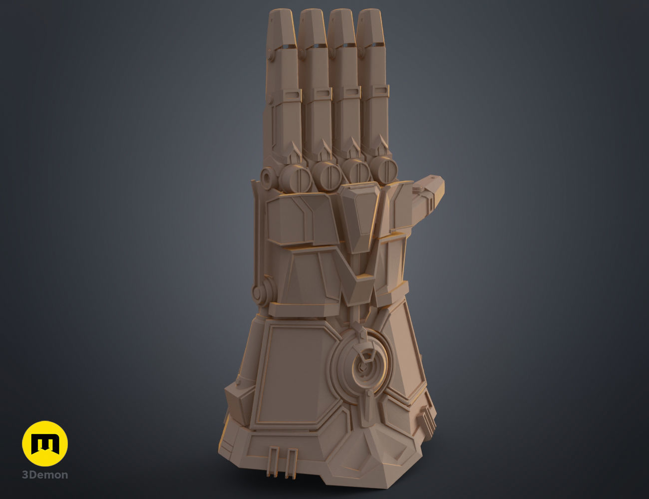 Arcane Vi Mechanical Gauntlet 3D print model_10