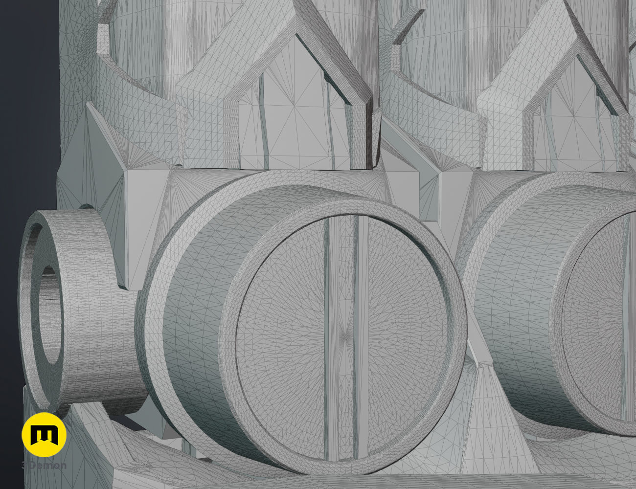 Arcane Vi Mechanical Gauntlet 3D print model_24