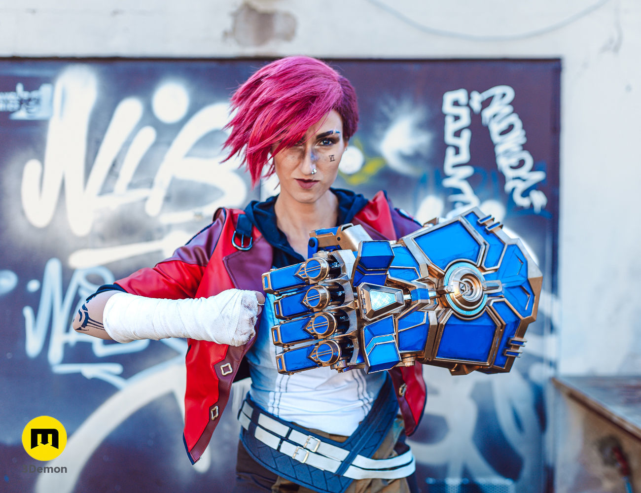 Arcane Vi Mechanical Gauntlet 3D print model_1