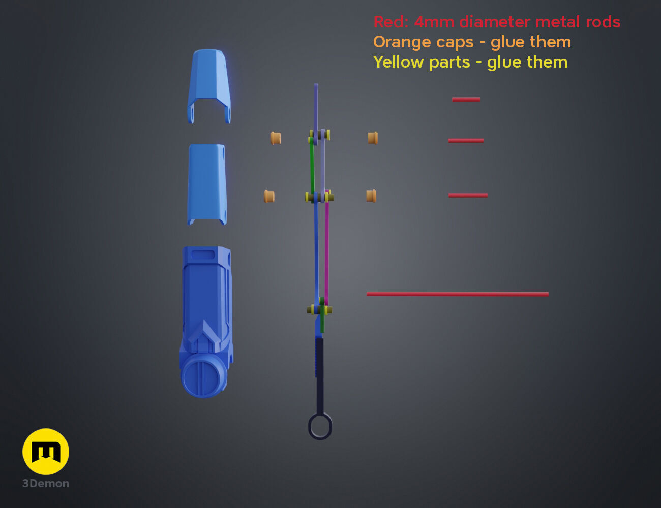 Arcane Vi Mechanical Gauntlet 3D print model_18