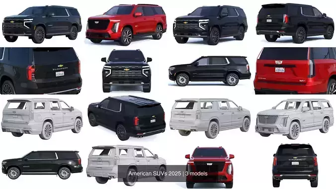 American SUVs 2025