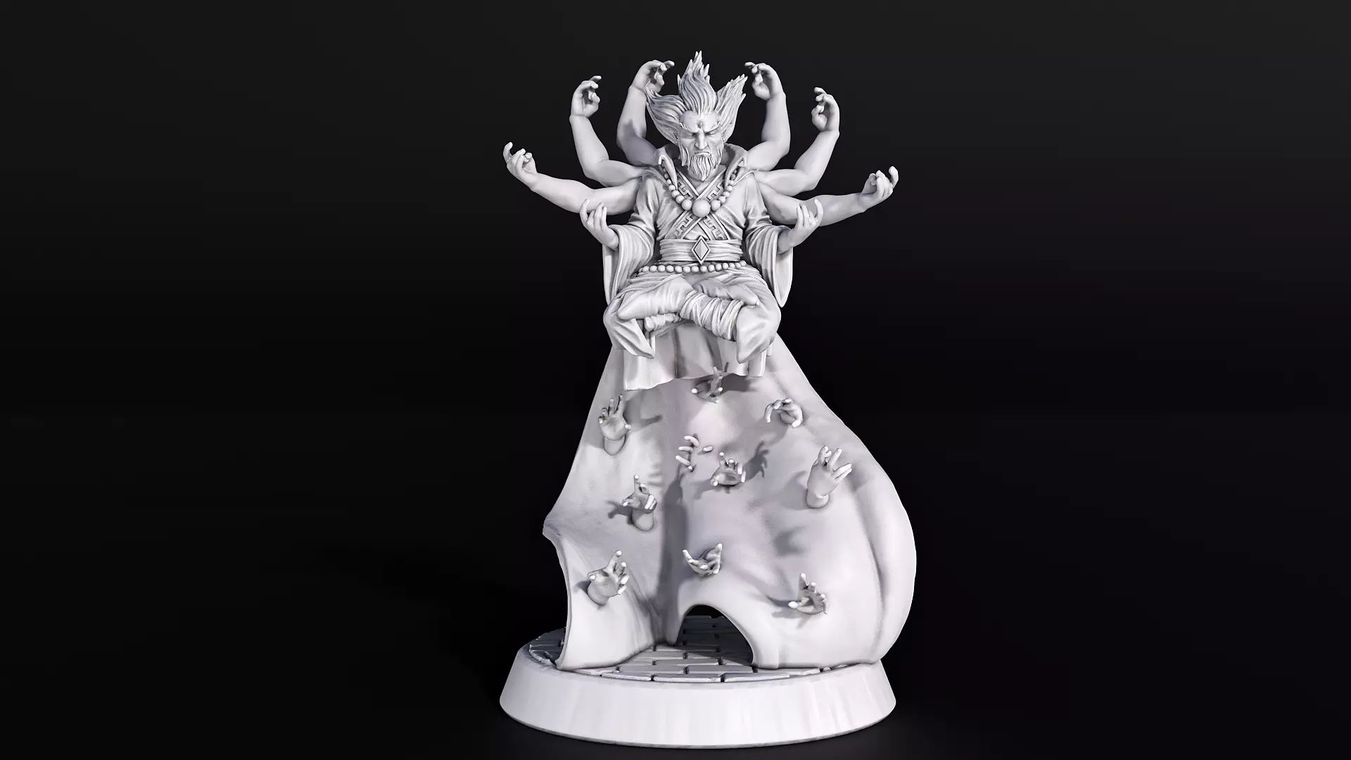 Gnome Illusionist 3D print model_0