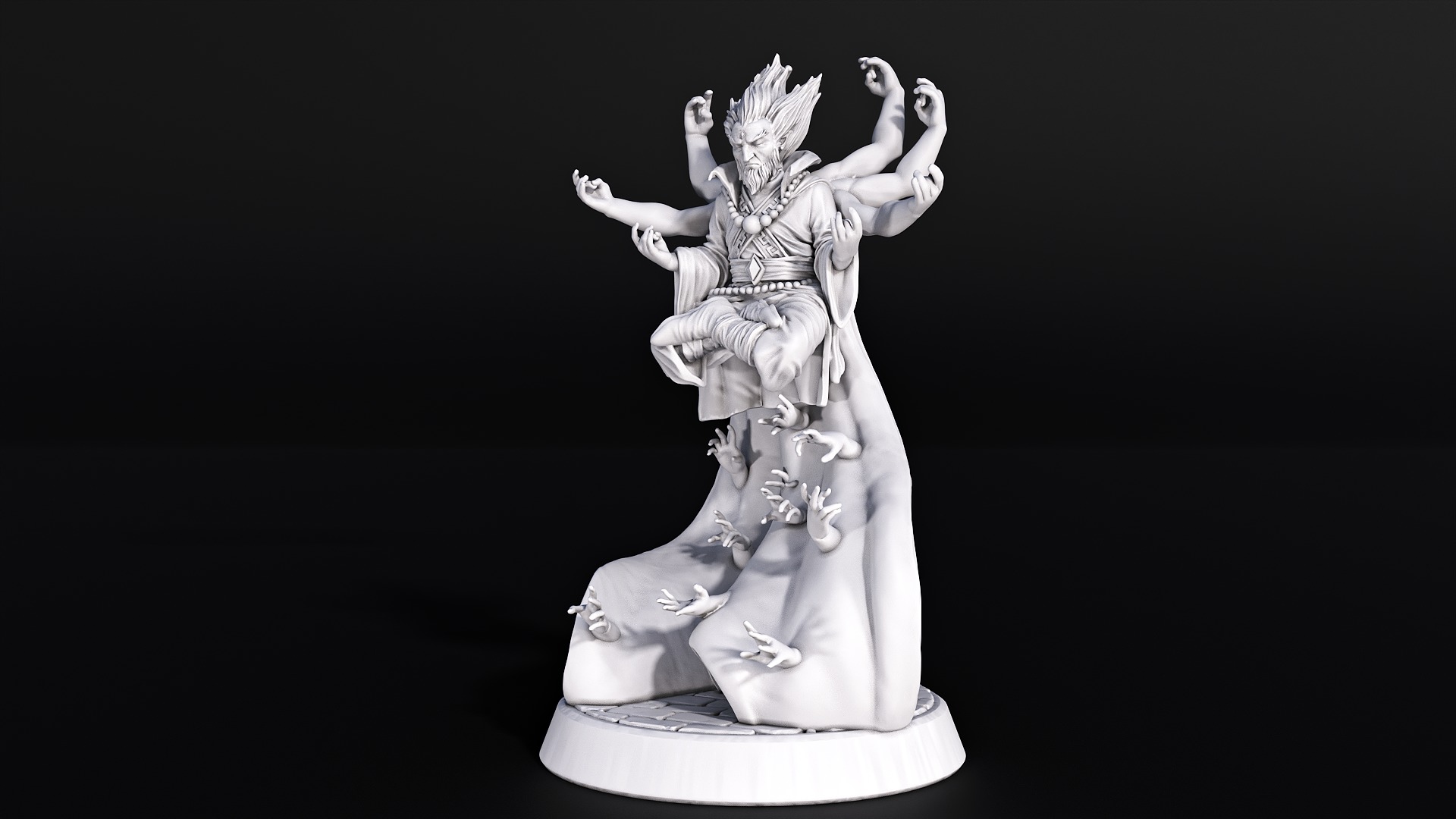 Gnome Illusionist 3D print model_2
