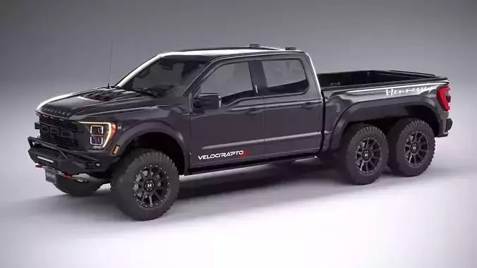 Hennessey Velociraptor 6X6 2024 3D model