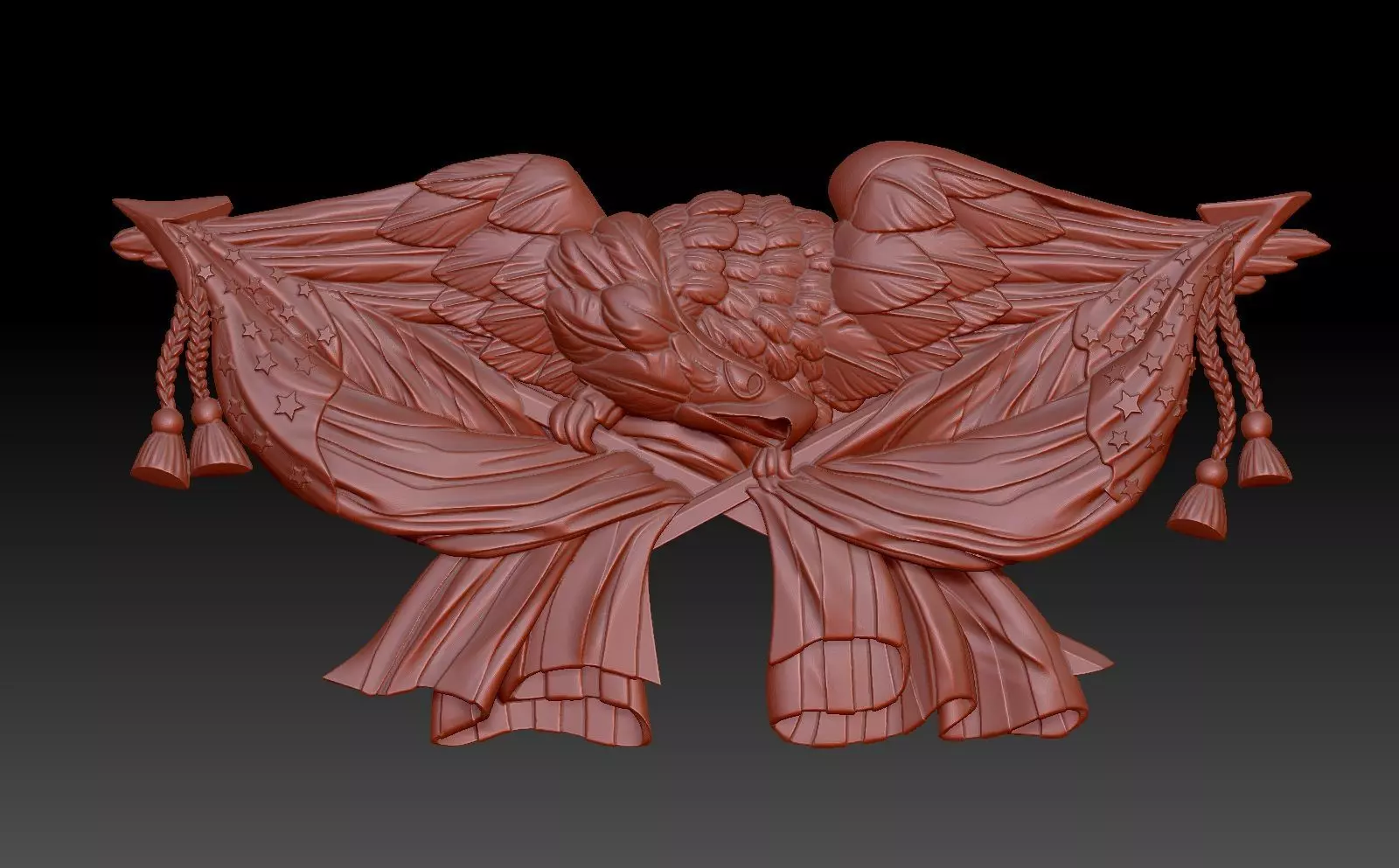 Eagle 3D print model_0