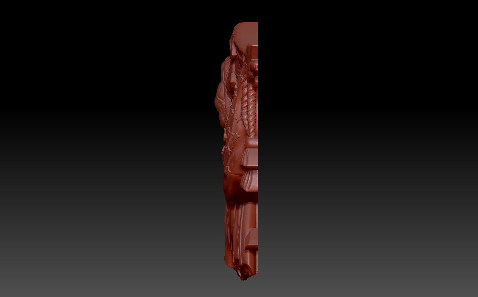 Eagle 3D print model_1