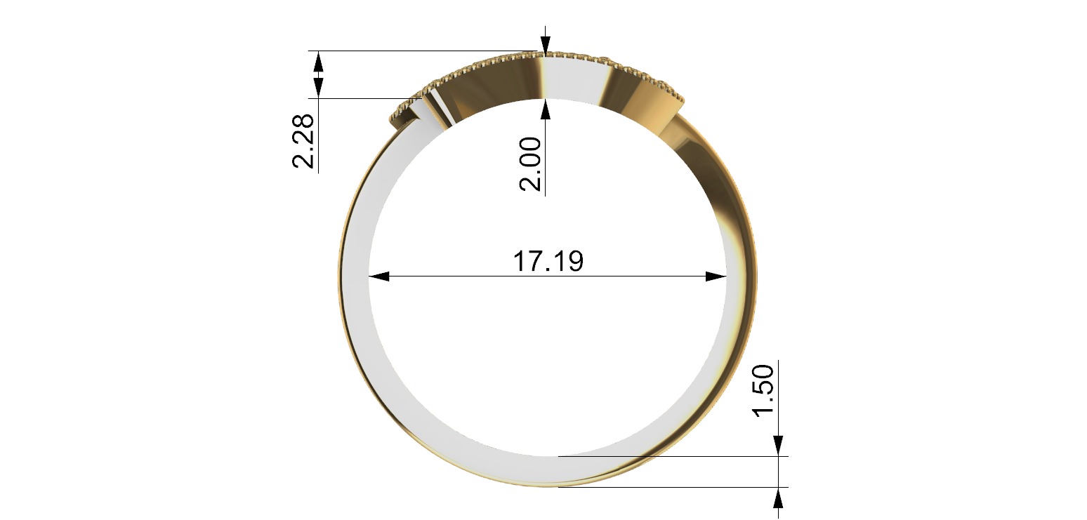 E RING  3D print model_2