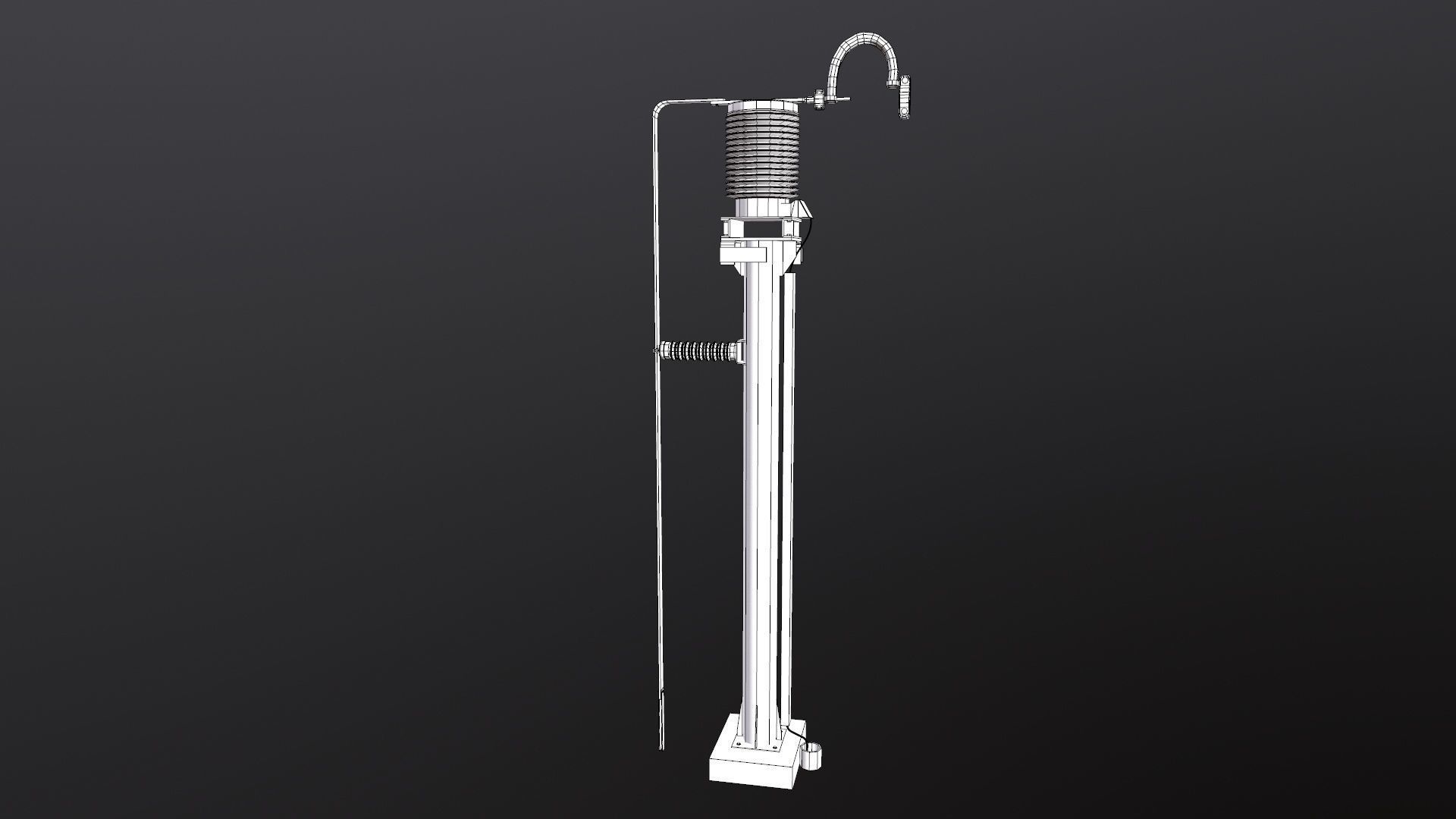 Neutral Bus Transformer Low-poly 3D model_11