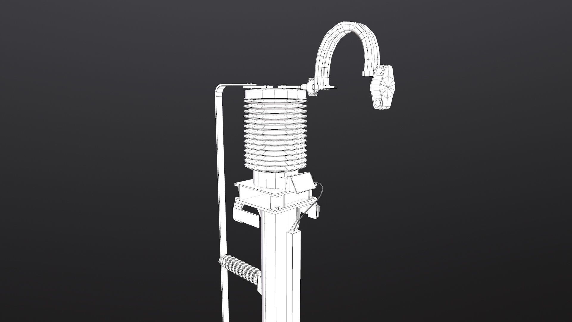 Neutral Bus Transformer Low-poly 3D model_9