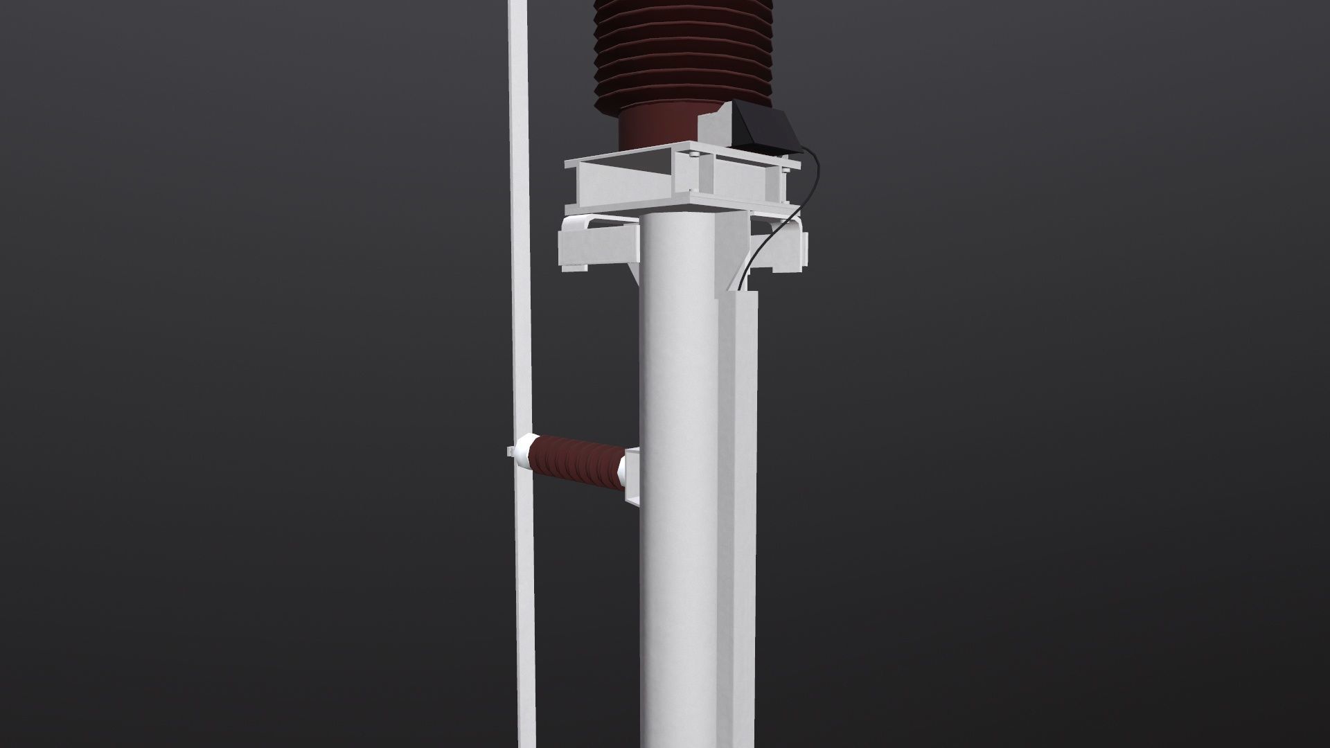 Neutral Bus Transformer Low-poly 3D model_5