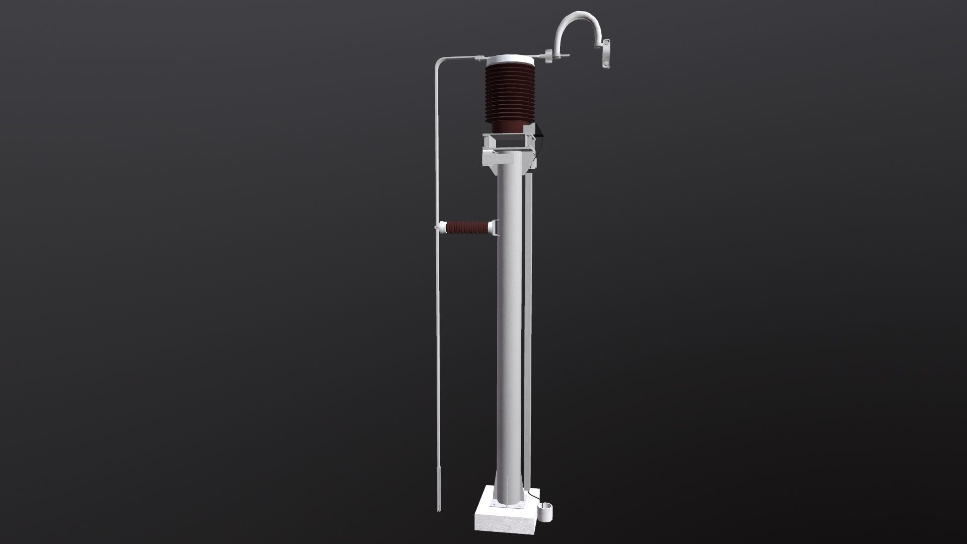 Neutral Bus Transformer Low-poly 3D model_2