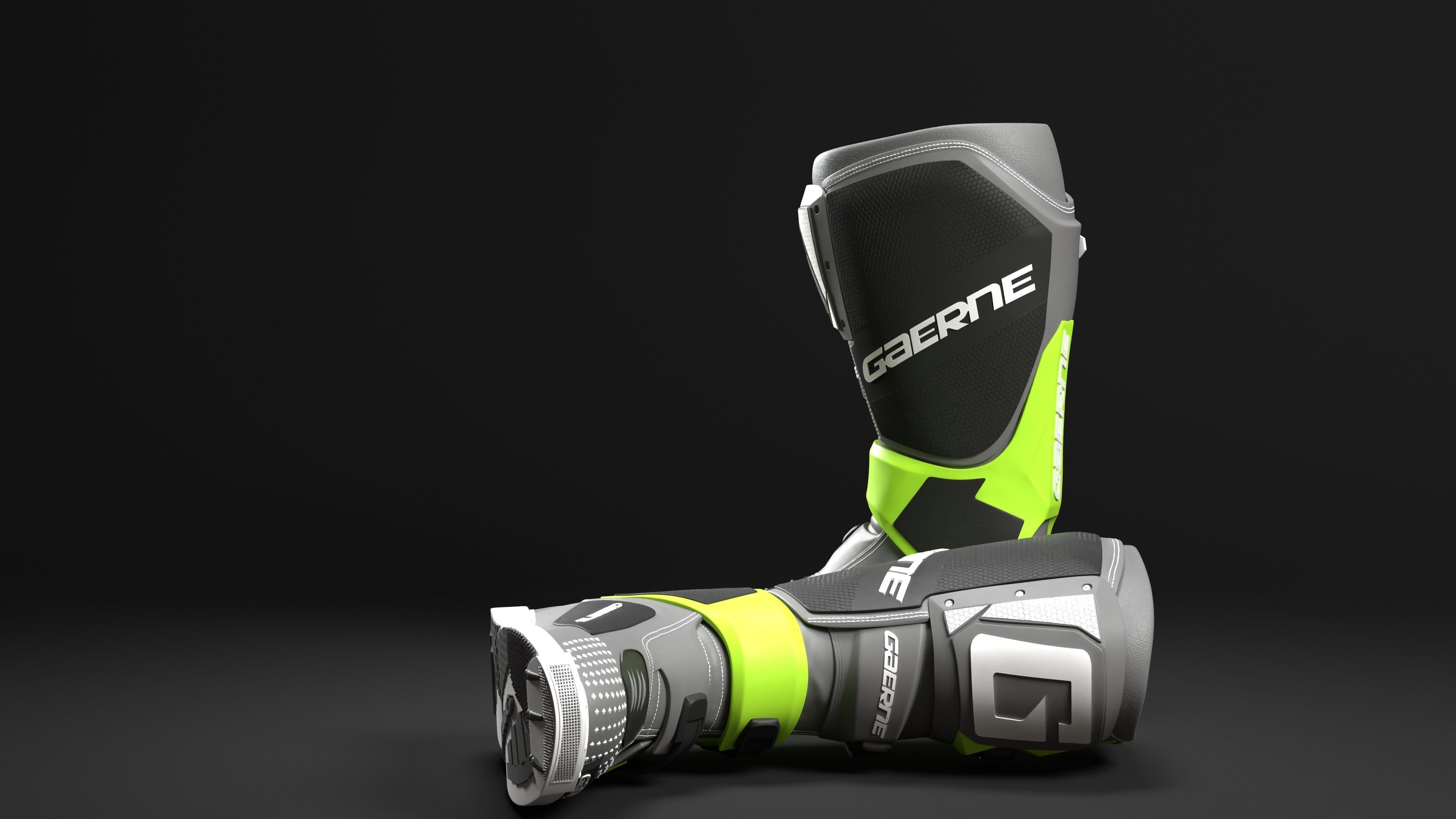 Gaerne Motocross Boots 3D print model_7