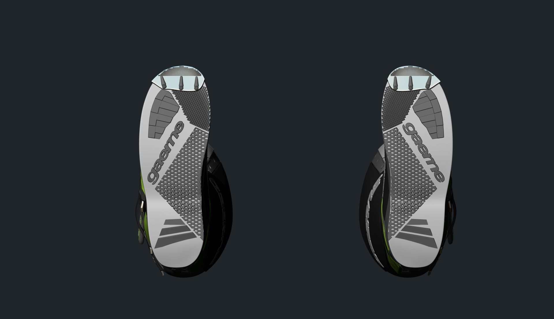 Gaerne Motocross Boots 3D print model_9