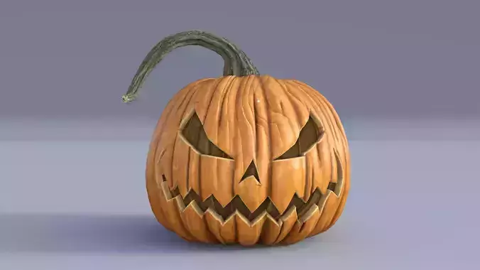 Halloween Pumpkin Realistic