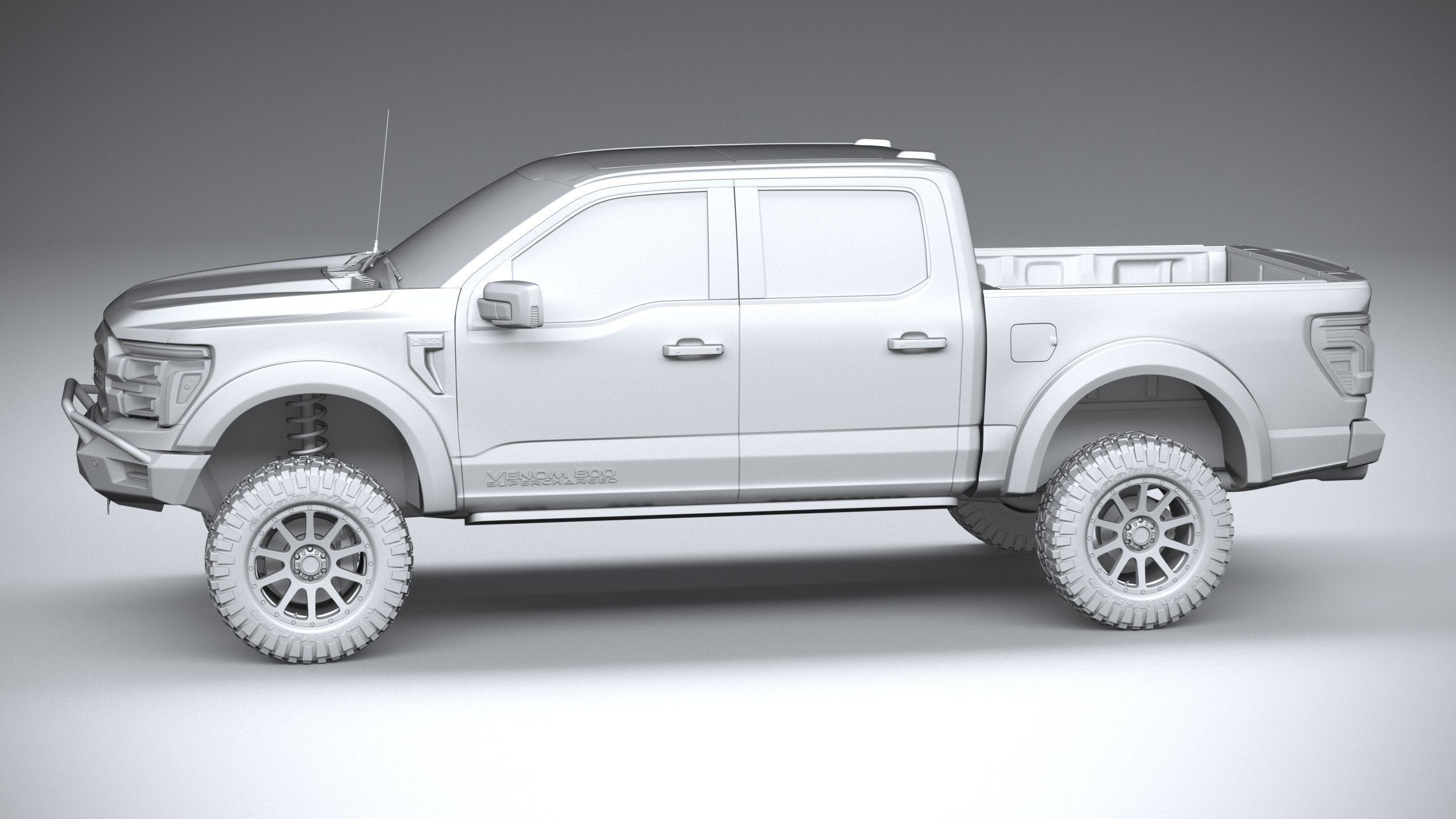 Hennessey Venom 800 F-150 2024 3D model_22