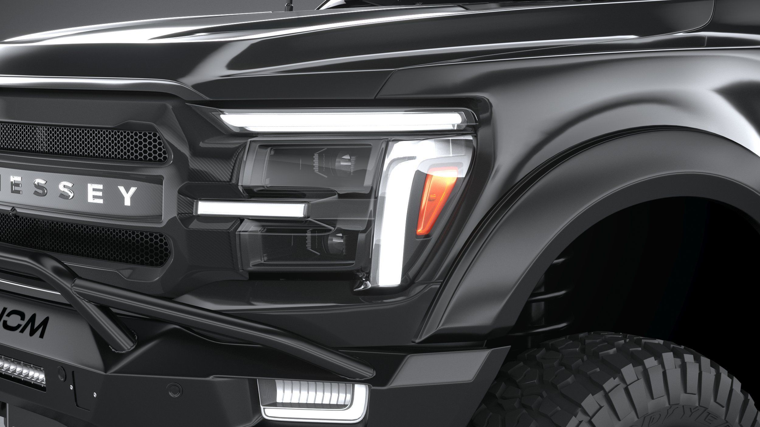 Hennessey Venom 800 F-150 2024 3D model_14