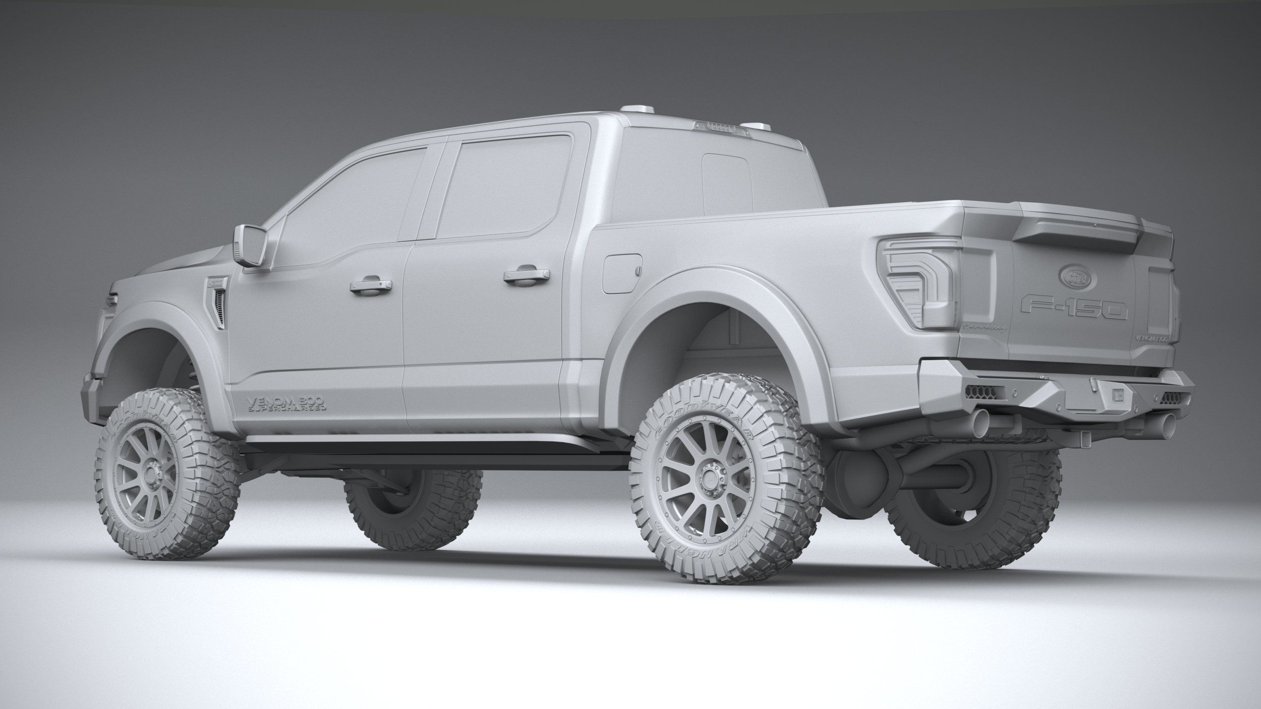 Hennessey Venom 800 F-150 2024 3D model_21