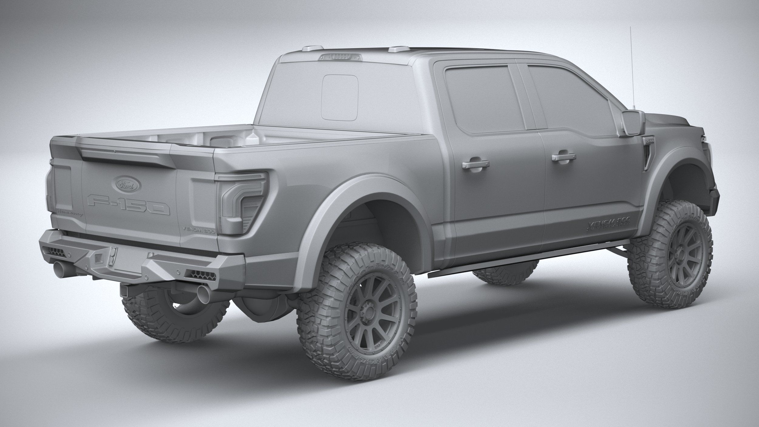 Hennessey Venom 800 F-150 2024 3D model_25