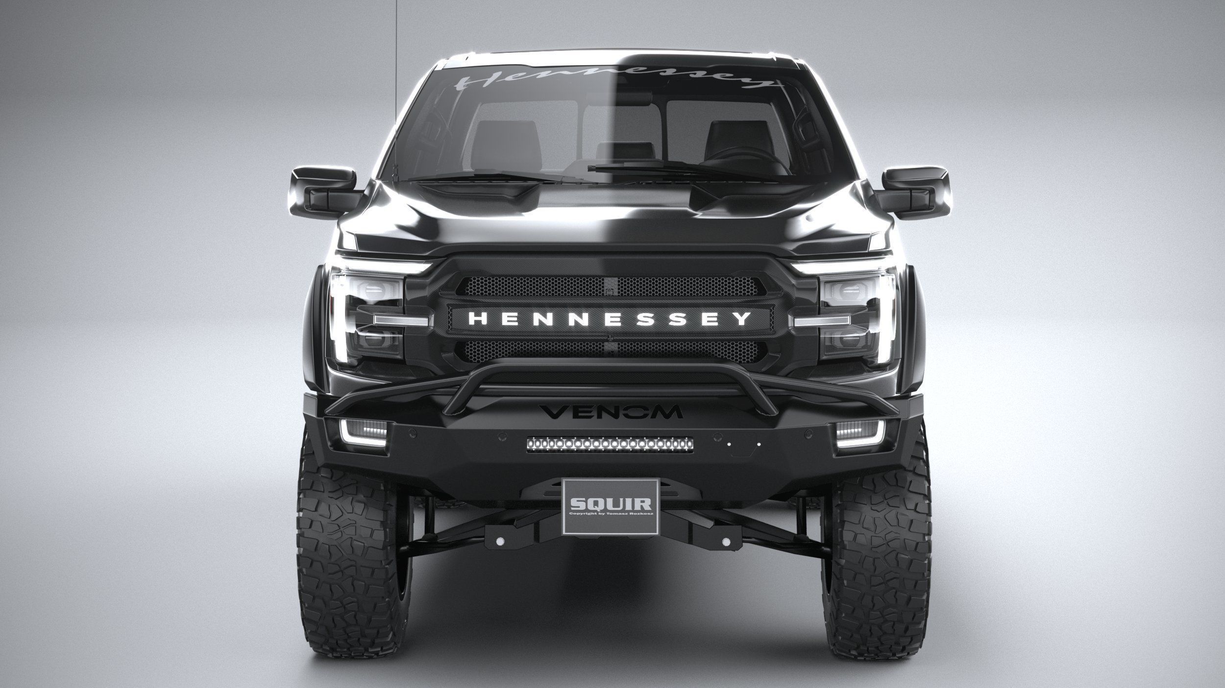 Hennessey Venom 800 F-150 2024 3D model_13